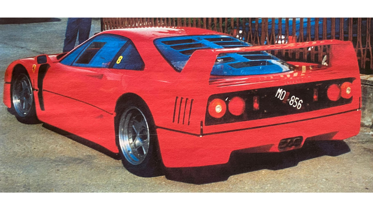 FERRARI F40 PROTOTYPE