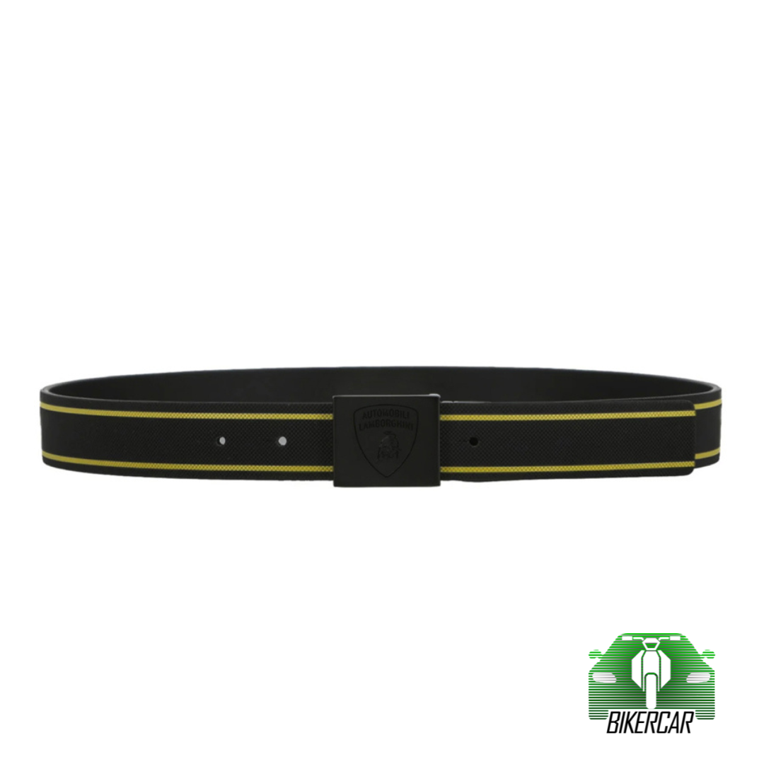 CINTURÓN DE CUERO/CAUCHO AUTOMOBILI LAMBORGHINI