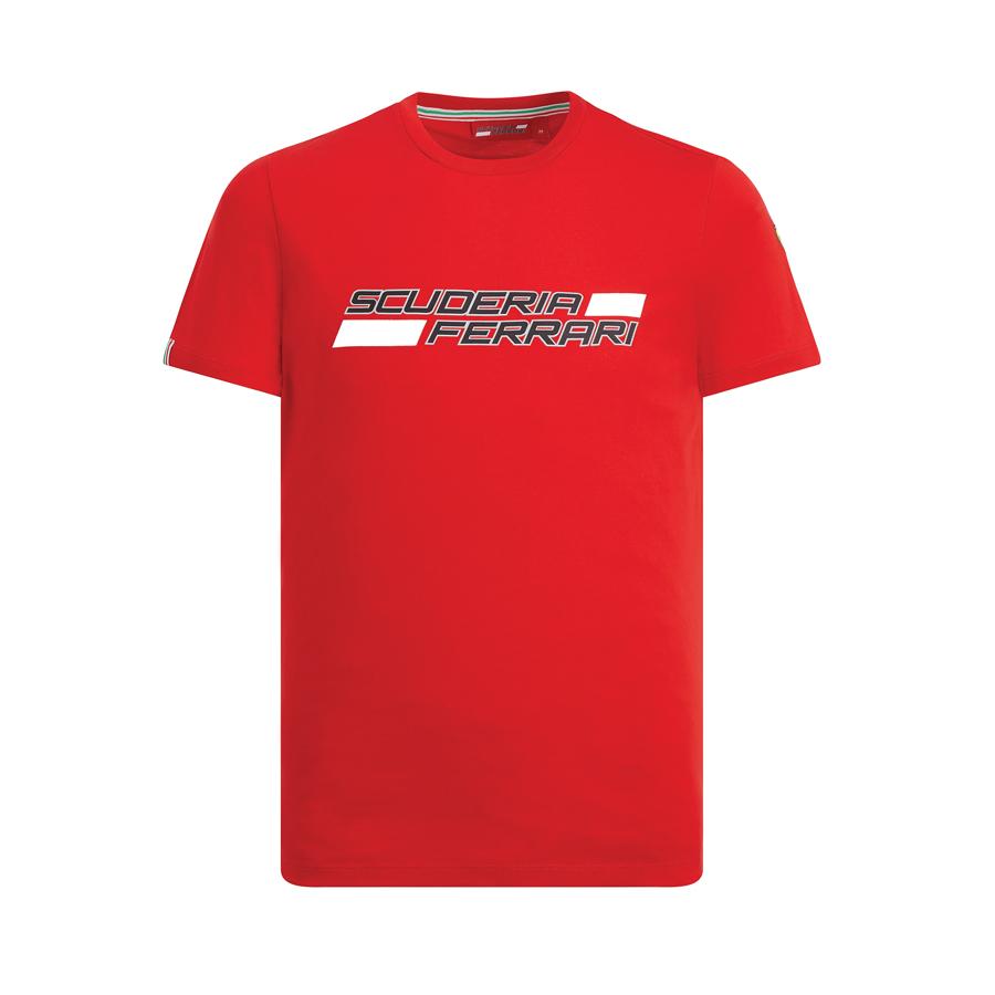 MEN SCUDERIA LOGO TEE
