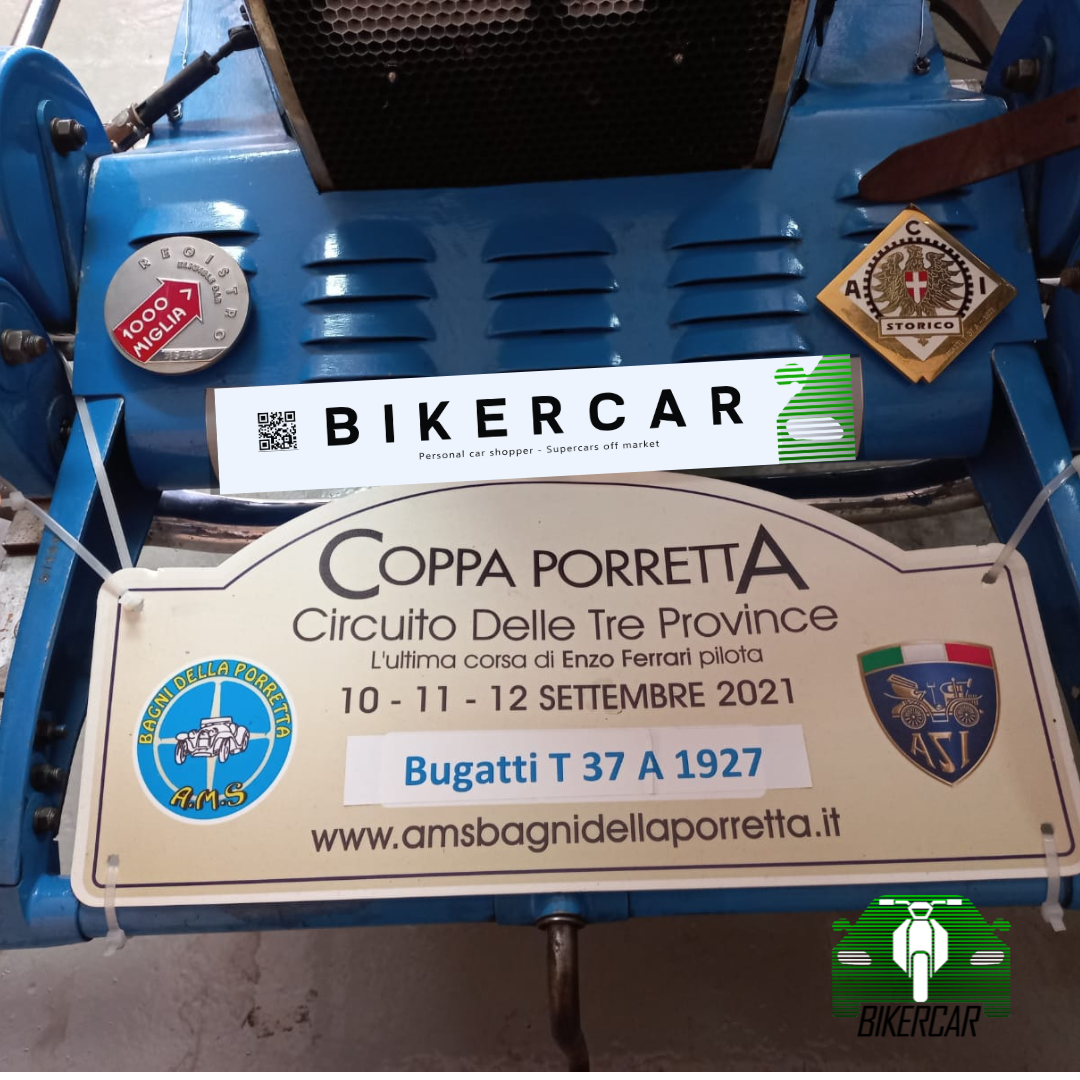 Bugatti Type 37 A 1927 Mille Miglia | Matching Numbers