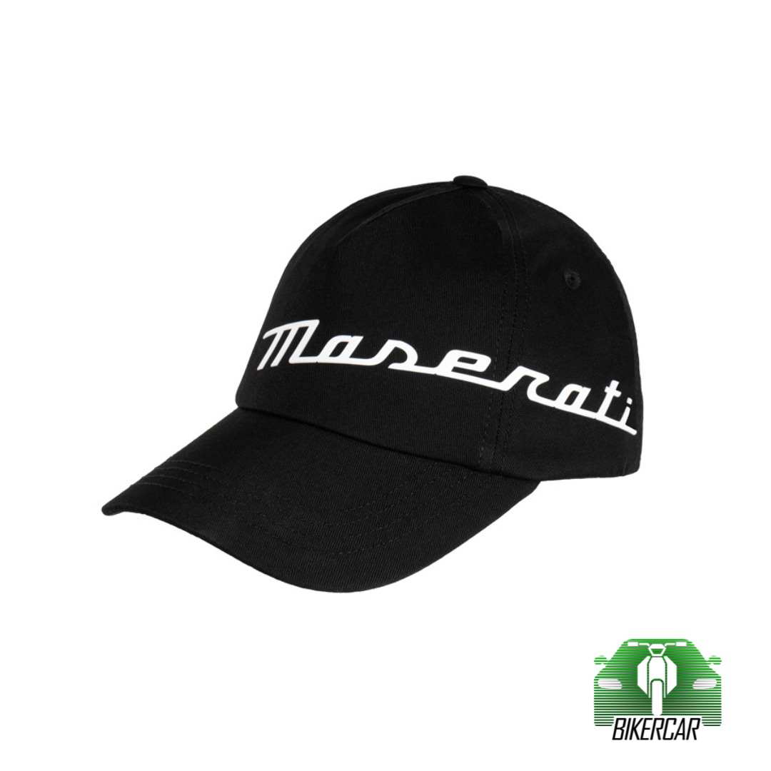 GORRA CON ESTAMPADO DE GOMA MASERATI