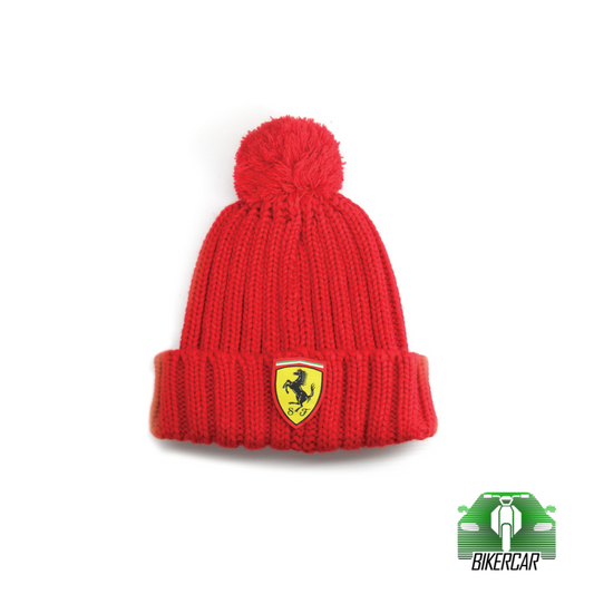 GORRO DE LANA SCUDERIA FERRARI PARA NIÑOS