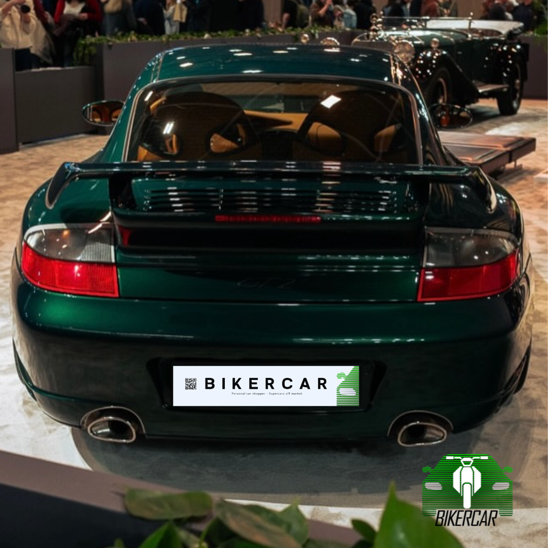 PORSCHE 996 GT2 2002 | 23.000 km | Jungle Green | Unidad Única | Italia