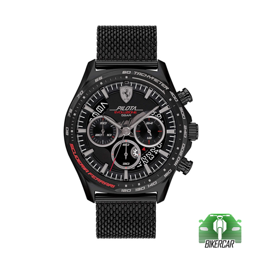 Reloj Scuderia Ferrari Orologio Pilota Evo NEGRO