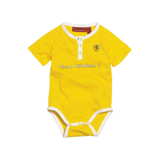 BABY GROW VEST YELLOW