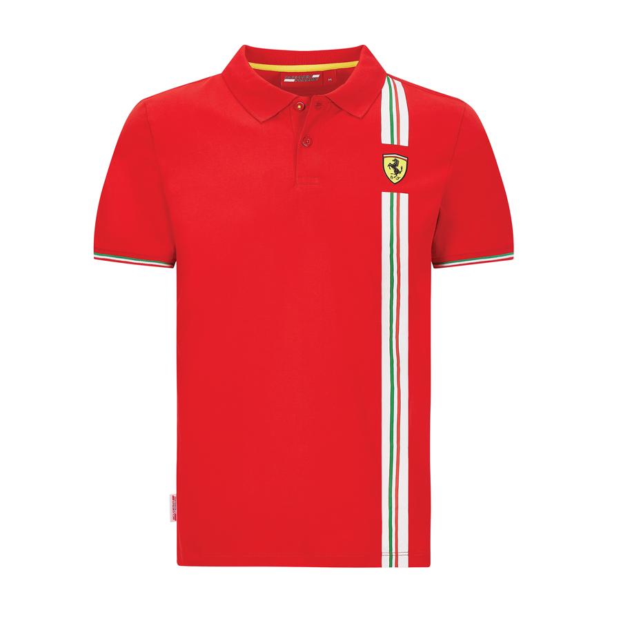 MEN ITALIAN FLAG POLO