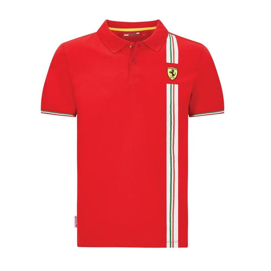 MEN ITALIAN FLAG POLO