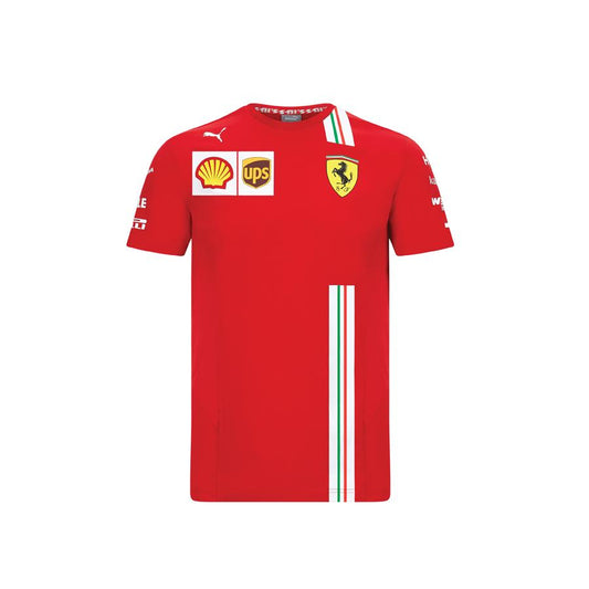 MEN REPLICA SAINZ TEE RED